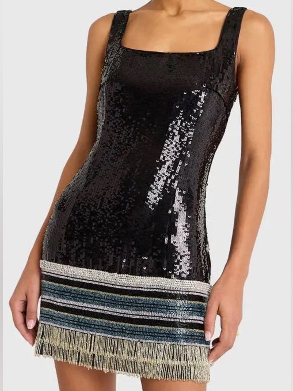 AMANDA UPRICHARD Augustine Sequin Embellished Mini Dress